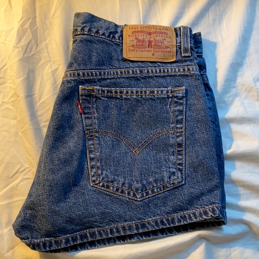 Levi Mini Denim shorts